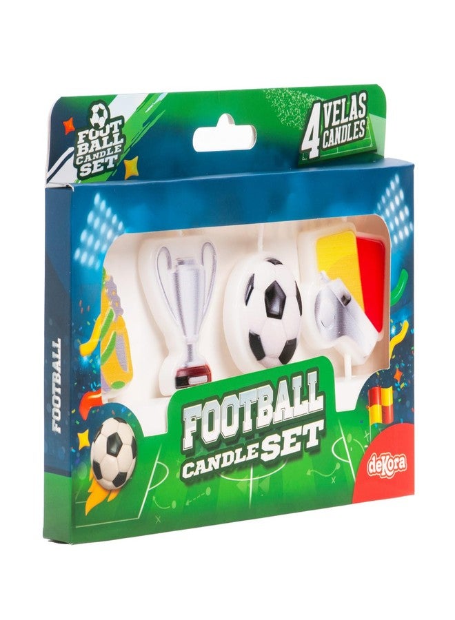 Dekora, Soccer-Themed Birthday Candles, Cake Candles Birthday, Ideal for Sports Fans Celebrations, 8 CM - Image 5